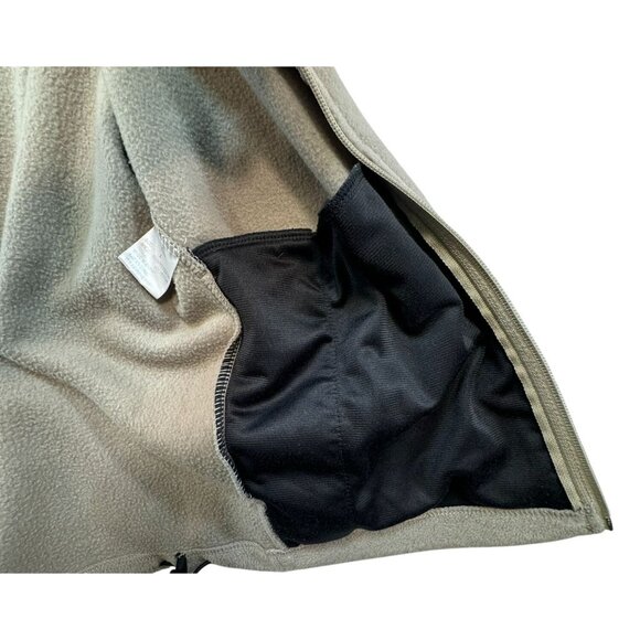 Woolrich Mens Fleece Vest Full-Zip Sleeveless Jacket L Sage Green Outdoor - Picture 7 of 12